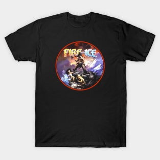 Fire and Ice (Black Print) T-Shirt